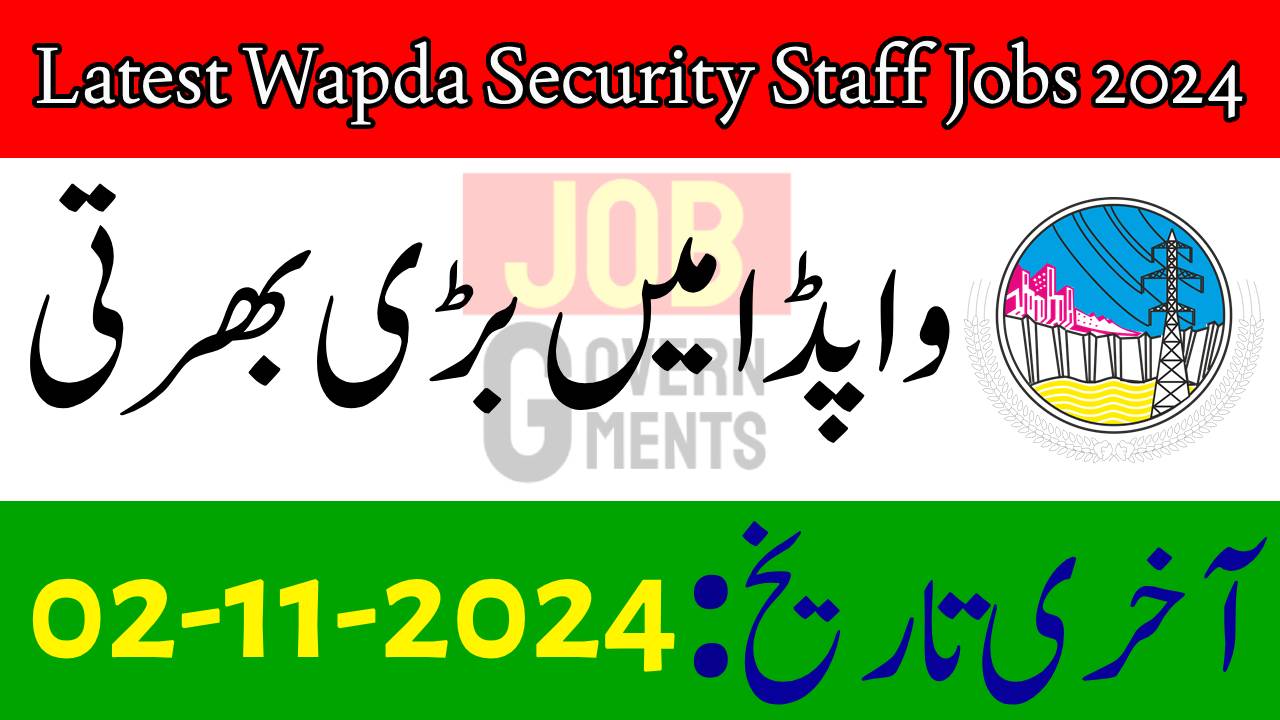 Latest-Wapda-Security-Officer-Jobs-2024