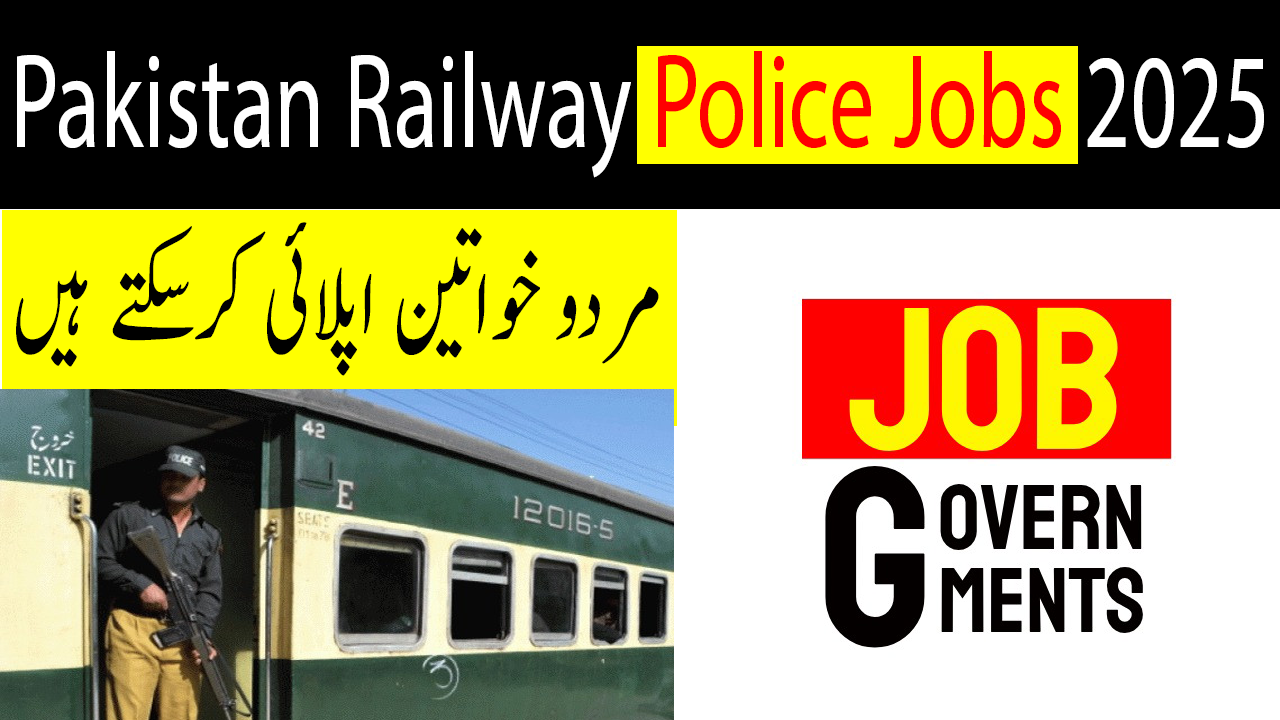 New Vacancies in Pakistan Railway Police 2025