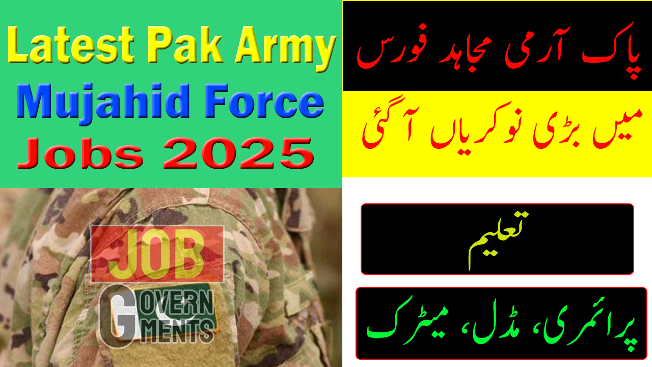 Latest-Pak-Army-Mujahid-Force-Jobs-2025